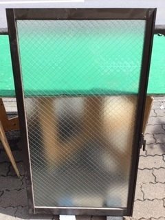 柏市　十余二　ガラス修理後